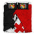 Tonga Duvet Cover Set - Special Grunge Flag Black - Polynesian Pride