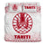 Tahiti Duvet Cover Set - Red Fog Style Art - Polynesian Pride