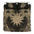 Nauru Duvet Cover Set - Nauru Bedding Flag Coconut (Duvet Cover) Black - Polynesian Pride