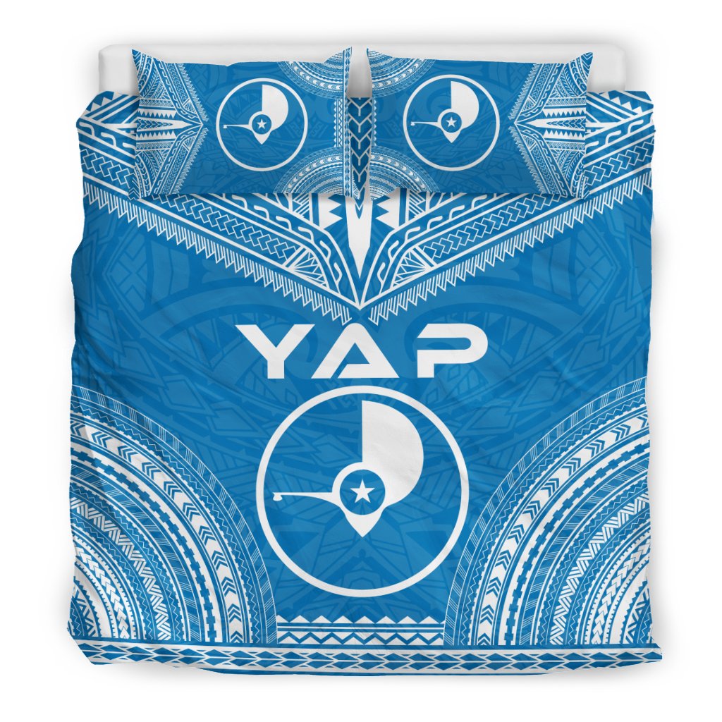 Yap Flag Polynesian Chief Duvet Cover Set - Polynesian Pride