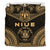 Niue Polynesian Chief Duvet Cover Set - Gold Version - Polynesian Pride