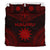 Nauru Polynesian Chief Duvet Cover Set - Red Version - Polynesian Pride