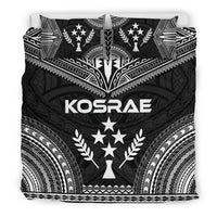 Kosrae Polynesian Chief Duvet Cover Set - Black Version - Polynesian Pride