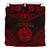 French Polynesia Polynesian Chief Duvet Cover Set - Red Version - Polynesian Pride