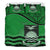 Kiribati Duvet Cover Set - Kiribati Flag & Coat Of Arms Green Green - Polynesian Pride