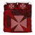 Wallis And Futuna Duvet Cover Set - Wallis And Futuna Coat Of Arms Red Red - Polynesian Pride