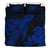 Hawaiian Hibiscus Memory Turtle Polynesian Bedding Set Blue - Polynesian Pride