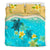 Polynesian Bedding Set - Turtles And Plumeria Duvet Cover Set - Polynesian Pride