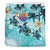 Polynesian Duvet Cover Set - Tahiti Bedding Set Blue Turtle Hibiscus Blue - Polynesian Pride