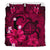 Hawaiian Map Big Turtle Hibiscus Plumeria Tribal Polynesian Bedding Set - Pink - Polynesian Pride