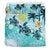 Polynesian Duvet Cover Set - Vanuatu Bedding Set Blue Turtle Hibiscus - Polynesian Pride