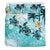 Polynesian Duvet Cover Set - Wallis And Futuna Bedding Set Blue Turtle Hibiscus - Polynesian Pride