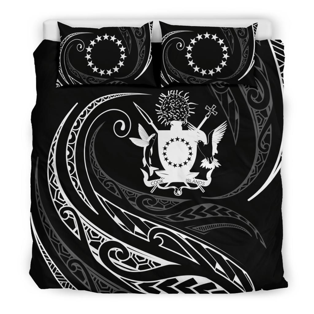 Cook Islands Bedding Set - White - Frida Style - Polynesian Pride