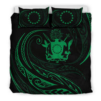 Cook Islands Bedding Set - Green - Frida Style - Polynesian Pride