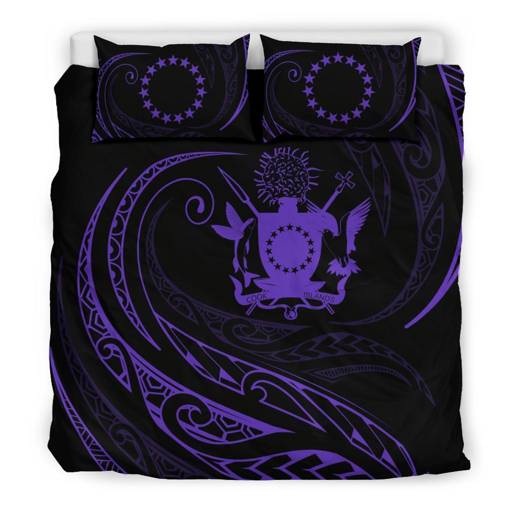 Cook Islands Bedding Set - Purple - Frida Style - Polynesian Pride