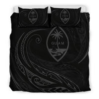 Guam Bedding Set - Gray - Frida Style - Polynesian Pride