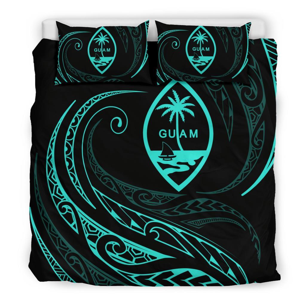 Guam Bedding Set - Turquoise - Frida Style - Polynesian Pride