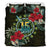 Cook Islands Bedding Set - Special Hibiscus Black - Polynesian Pride