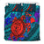 Polynesian Hawaii Duvet Cover Set - Red Polynesian Sea Turtle - Polynesian Pride