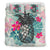 Hawaiian Pineapple Hibiscus Polynesian Bedding Set - Polynesian Pride