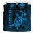 Polynesian Hawaii Duvet Cover Set - Turtle Hawaiian Blue - Polynesian Pride