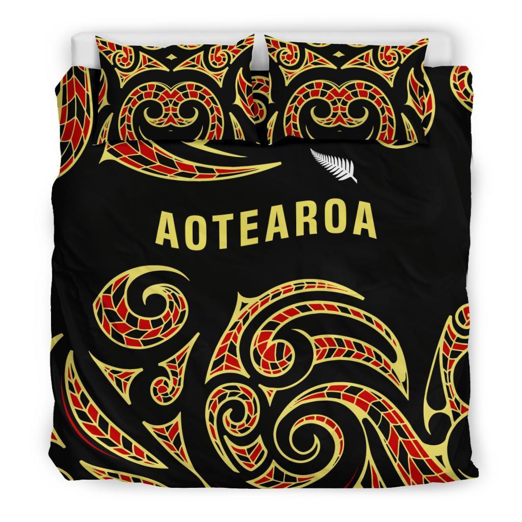Aotearoa Bedding Set Maori - Polynesian Pride