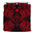 Polynesian Bedding Set - Kosrae Duvet Cover Set Map Red - Polynesian Pride