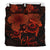 Hawaii Turtle Ohana Hibiscus Poly Bedding Set - Orange - Polynesian Pride