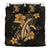 Hawaii Turtle Flower Polynesian Bedding Set - Gold - Polynesian Pride