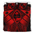 Guam Polynesian Bedding Set - Guam Red Seal with Polynesian Tattoo - Polynesian Pride