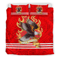 American Samoa Bedding Set - Nu'uuli Manulele Tausala - Polynesian Pride