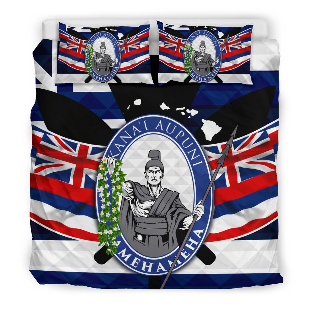 Hawaiian King Day Bedding Set - Polynesian Pride