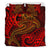 Guam Polynesian Bedding Set - Red Shark Polynesian Tattoo - Polynesian Pride