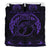 Hawaiian Polynesian Whale Bedding Set Purple - Polynesian Pride