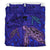 Hawaii Map Kanaka Turtle Bedding Set - Volcano Style - Polynesian Pride