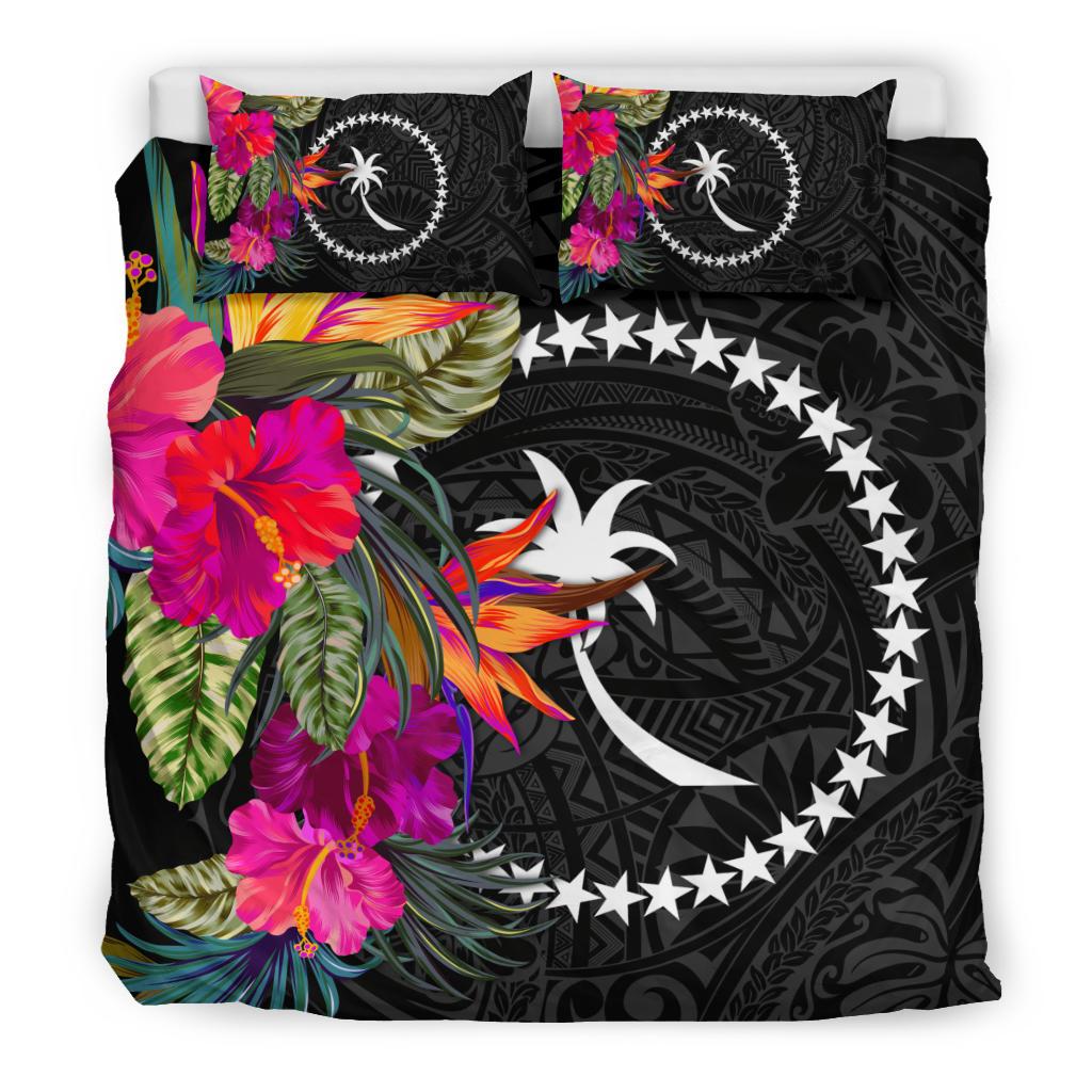 Chuuk Bedding Set - Polynesian Hibiscus Pattern - Polynesian Pride