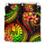 Polynesian Bedding Set - Tahiti Duvet Cover Set - Reggae Plumeria - Polynesian Pride