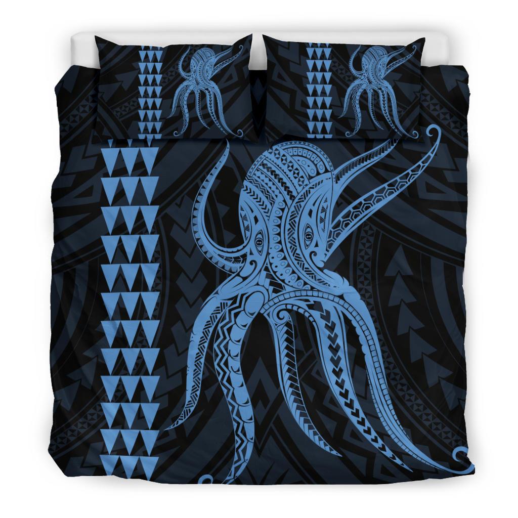 Hawaii Octopus KaKau Polynesian Bedding Set - Pastel - Polynesian Pride