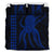 Hawaii Octopus KaKau Polynesian Bedding Set - Blue - Polynesian Pride