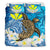 Hawaii Sea Turtle Plumeria Coconut Tree Bedding Set - Polynesian Pride