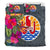 Tahiti Bedding Set - Hibiscus Polynesian Pattern Gray Version - Polynesian Pride