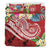 Polynesian Hawaii Bedding Set - Summer Plumeria (Red) - Polynesian Pride