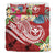 Polynesian Hawaii Kanaka Maoli Bedding Set - Summer Plumeria (Red) - Polynesian Pride