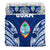 Polynesian Bedding Set - Guam Duvet Cover Set - Pattern With Seal Blue Version - Polynesian Pride