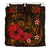 Polynesian Hawaii Bedding Set - Humpback Whale with Hibiscus (Golden) - Polynesian Pride