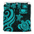 Samoa Polynesian Bedding Set - Turquoise Tentacle Turtle - Polynesian Pride