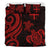 Fiji Polynesian Bedding Set - Red Tentacle Turtle - Polynesian Pride