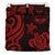 Marshall Islands Bedding Set - Tentacle Turtle Red - Polynesian Pride