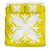 Hawaiian Bedding Set Royal Pattern - Yellow - A2 Style - Polynesian Pride