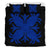 Hawaiian Bedding Set Royal Pattern - Black And Blue - A2 Style - Polynesian Pride